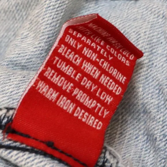 Vanilla Star Jeans | Light Wash Distressed Embroidered Cropped Jean Jacket - Picture 10 of 16